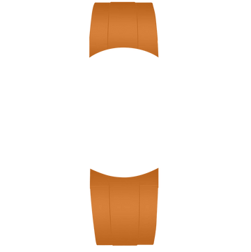 Bracelet Caoutchouc Orange