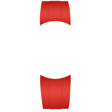 Bracelet Caoutchouc Rouge