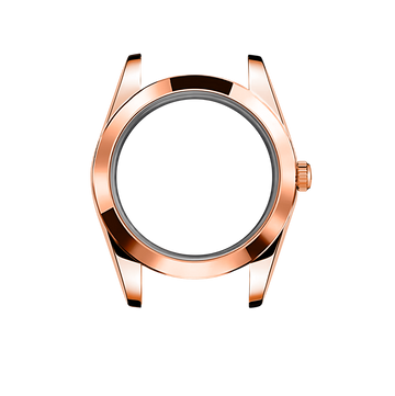 Boîtier Contour Lisse Or Rose
