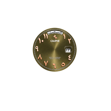 Cadran Arabic Day-Date Olive